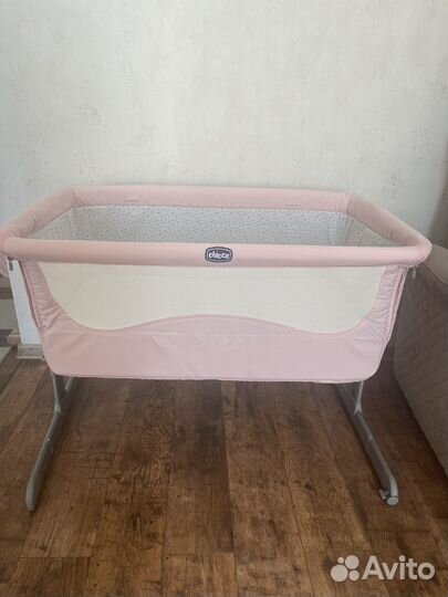 Кроватка люлька chicco next2me