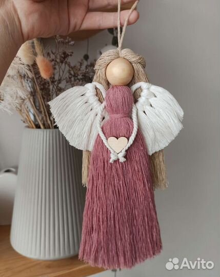 Ангел макраме