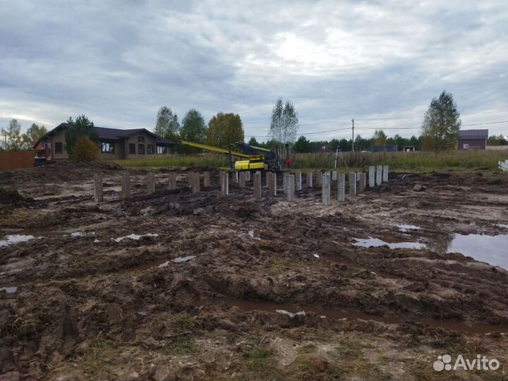 Забивка жб свай Володарск