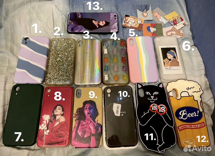 Чехлы на iPhone XR и iPhone 6 Plus