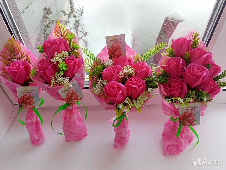 Мыльные розы