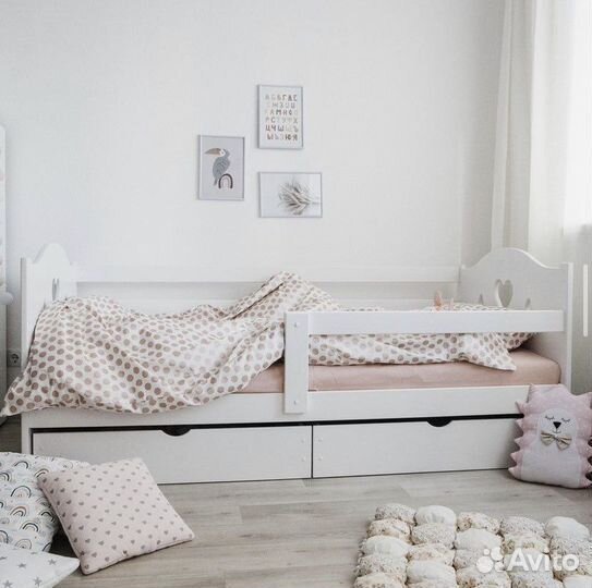 Детская кровать софа бабочка