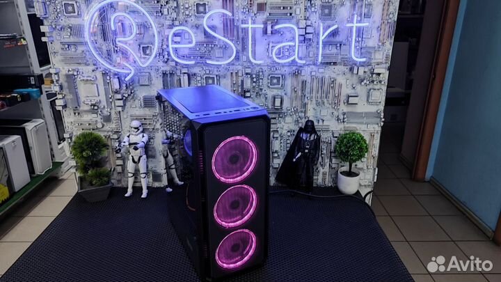 Игровой пк (10ядер\16DDR4\RX 580 8GB\NVMe 512GB)