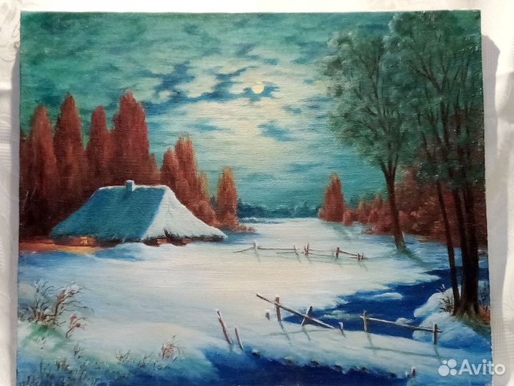 Картина маслом на холсте