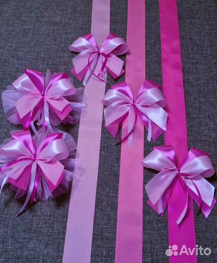 Свадебные ленты на машину