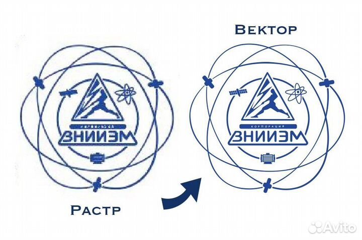 Перевод из растра в вектор, графический дизайнер