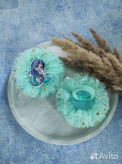 Бантики на резинках для волос