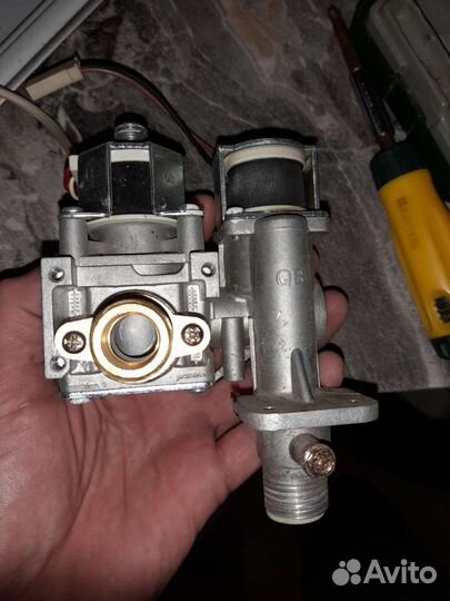 Газовый клапан б/у и плата управления новая