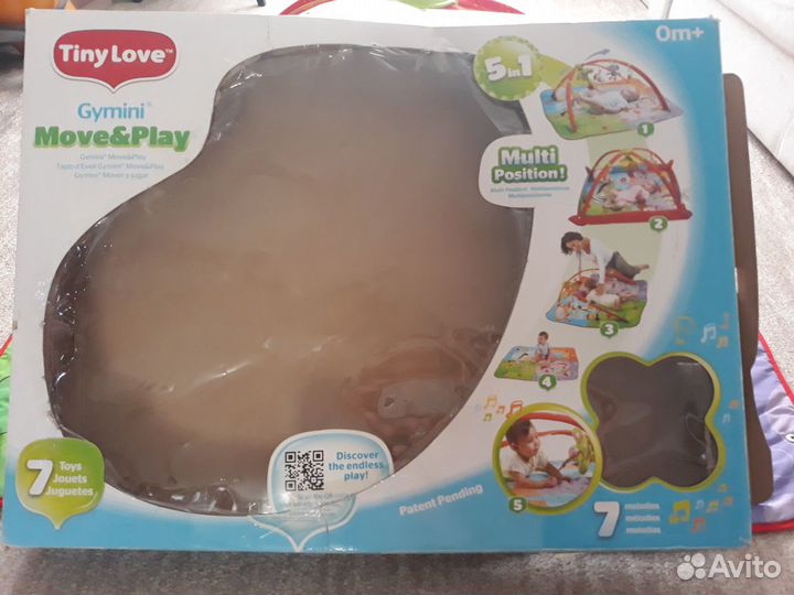 Развивающий коврик Tiny Love Разноцветное сафари