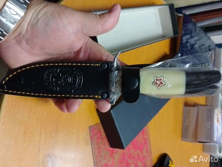 Нож финка нквд складная