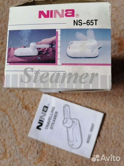 Паровой утюжок- отпариватель nina, Япония