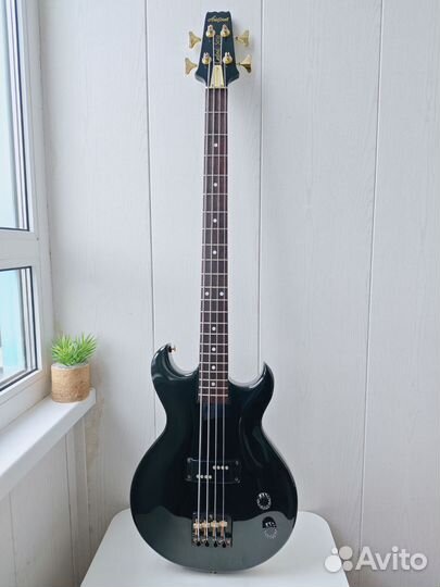 Бас гитара Aria Pro II CSB Black'n' Gold