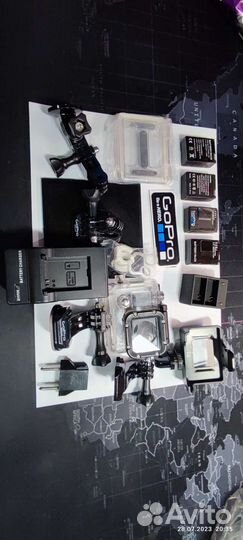 GoPro 3 набор крепежей