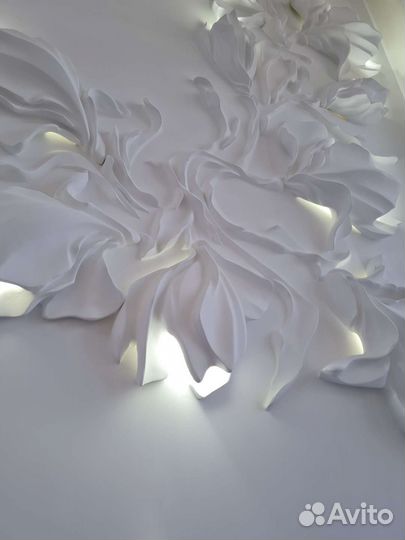 Роскошный декор стен, индивидуальность интерьера