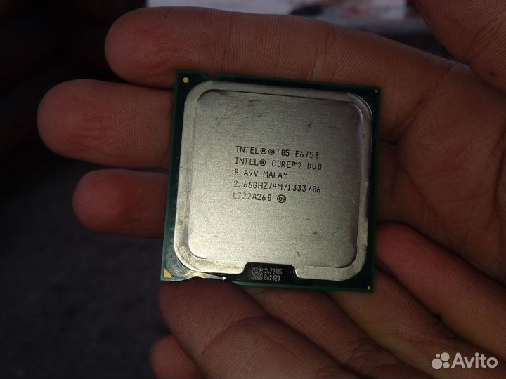 Процессор Intel core i5 E6750