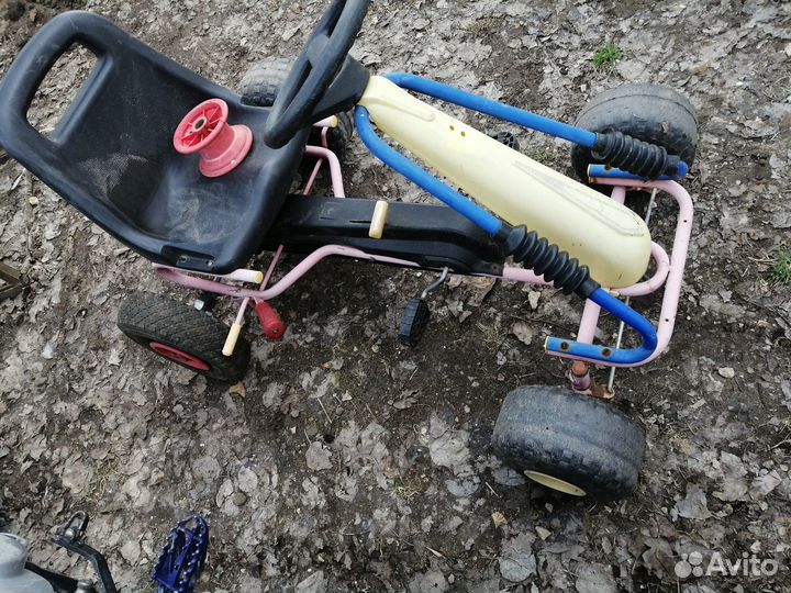 Детский четырехколесный велосипед