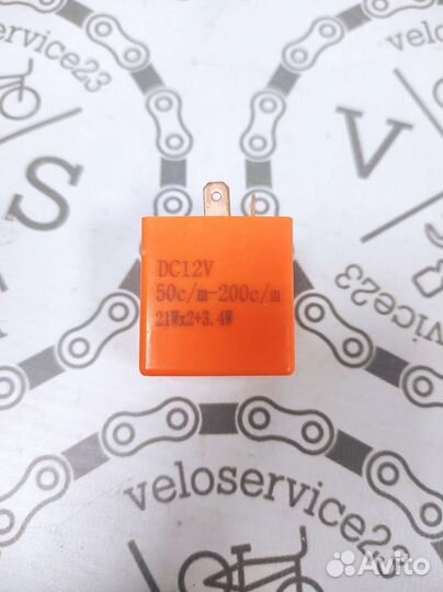 Реле поворотов 12V регулируемое