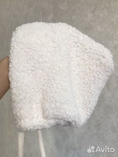 Чепчик плюшевый на флисе