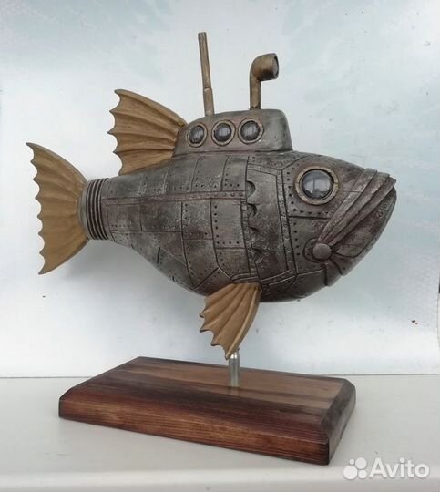 Рыба - стимпанк (steampunk)