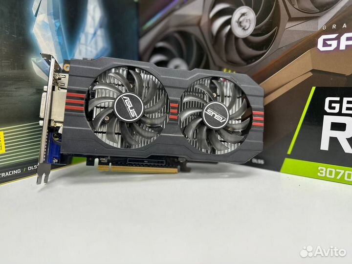 Видеокарта Asus Geforce GTX 750ti 2gb