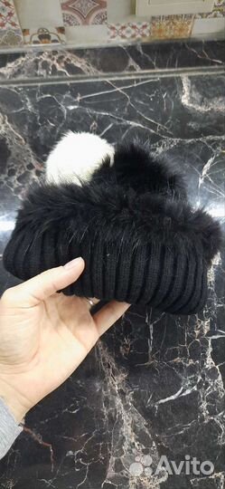 Шапка меховая с ушками
