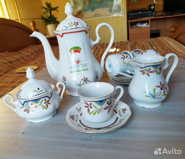 Кофейный сервиз, новый, china of boheme