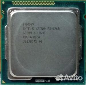 Процессор 1155 xeon e3 1260 L