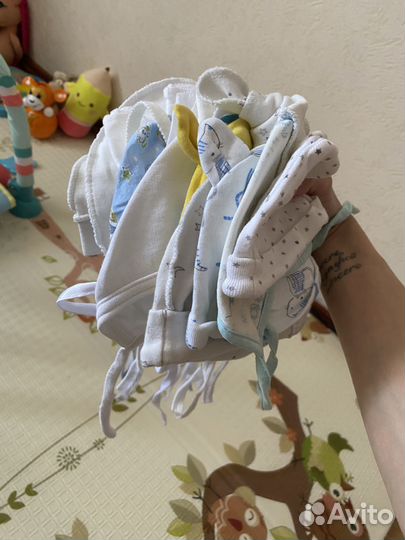 Шапочки для новорожденного