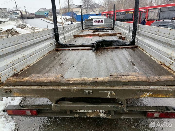 Газель Длинномер (лафет, шаланда, фура) 13м до 5 т
