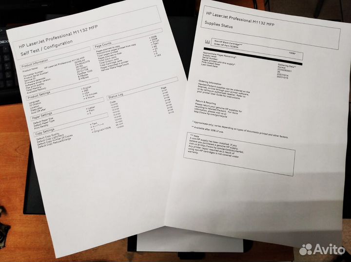 Принтер HP M1132 (3 в 1 ) Гарантия