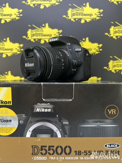 Nikon D5500 kit 18-55mm (sn:7833922)