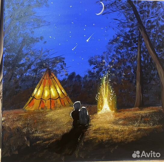 Картина акрил