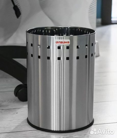 Корзина металлическая для мусора laima 
