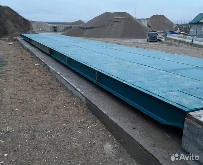 Весы автомобильные бесфундаментные 120 тонн