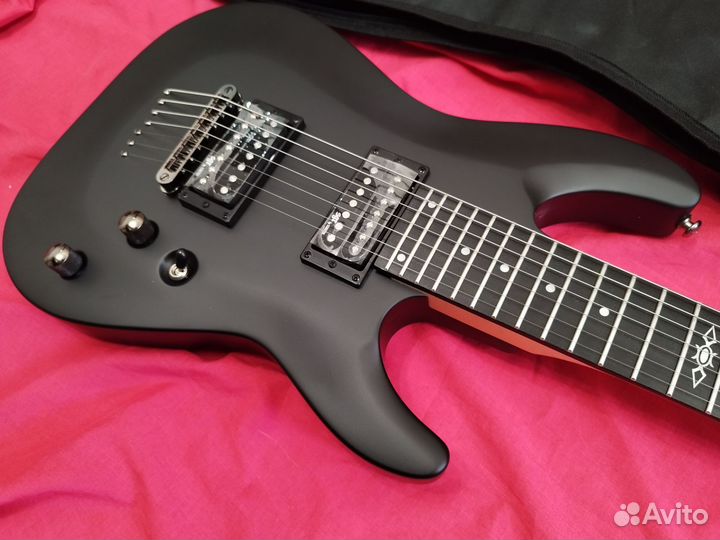 Schecter SGR C-7 BLK 7-ми струнная электрогитара