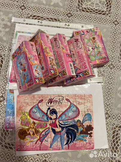 Винкс пазлы