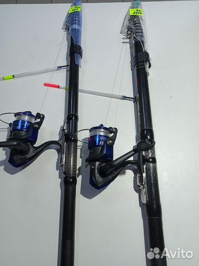 Удочки оснащенные