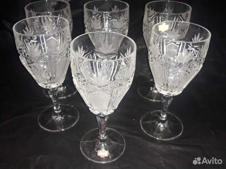 Бокалы Kristal Zajecar.Югославия