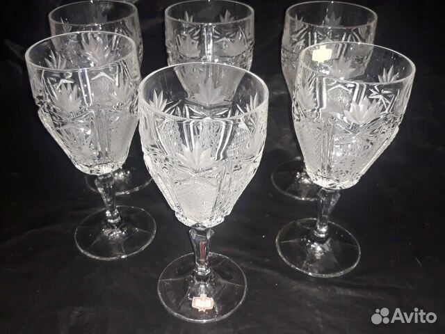 Бокалы Kristal Zajecar.Югославия