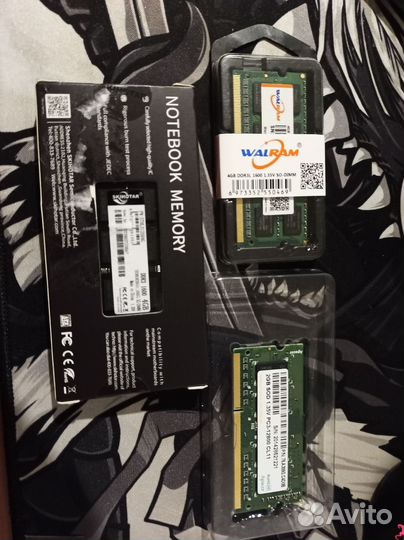 Оперативная память ddr3 для ноутбука 4 гб