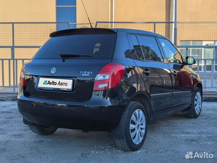 Skoda Fabia 1.6 AT, 2010, 96 550 км