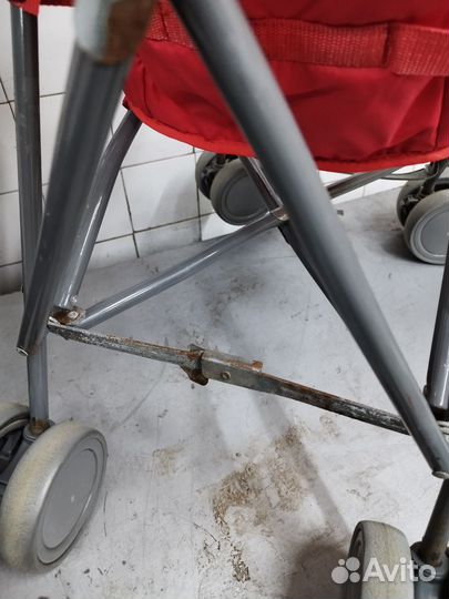 Прогулочная коляска трость бу