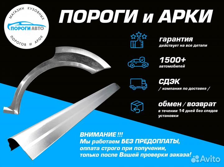 Ремонтные арки Renault Clio 2