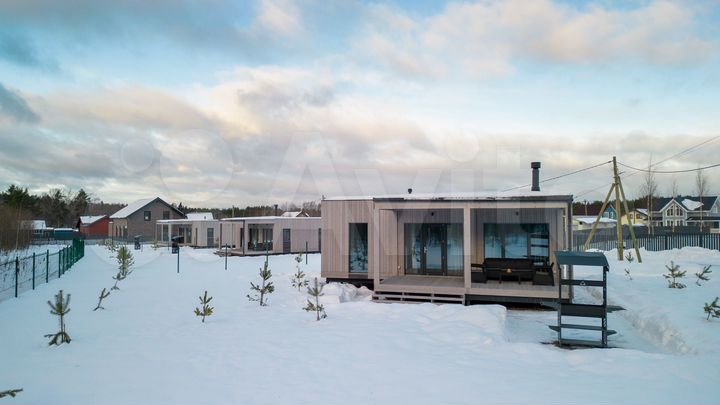 Коттедж 67 м² на участке 9 сот.