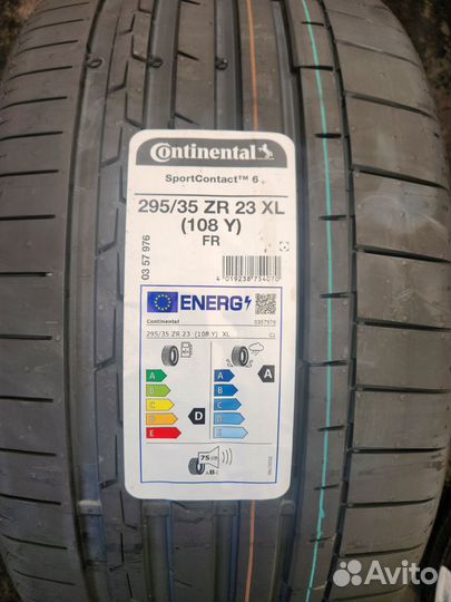 Continental ContiSportContact 6 335/30 R23 111Y