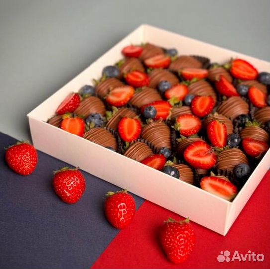 Клубника в шоколаде