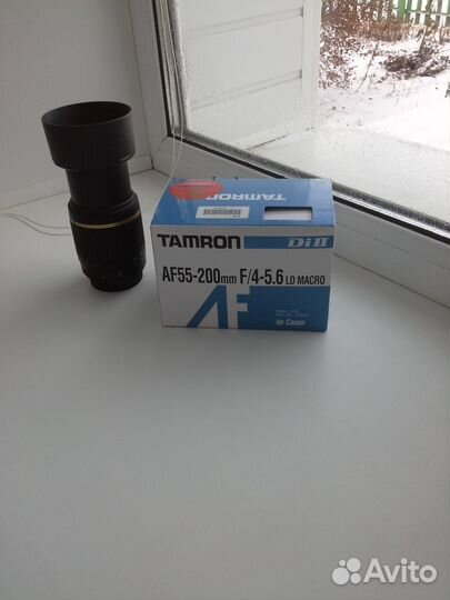 Tamron AF55-200mm F/4-5.6 на Canon