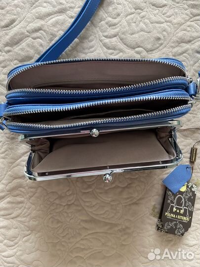 Сумка P&E натуральная кожа