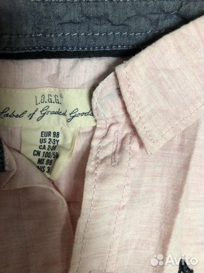 Рубашка98+джинсы86