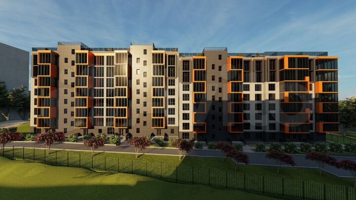 1-к. квартира, 45,5 м², 5/8 эт.